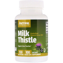 Jarrow Formulas, Latte di Millefiori Vegano, 150 mg, 100 Capsule Vegetariane