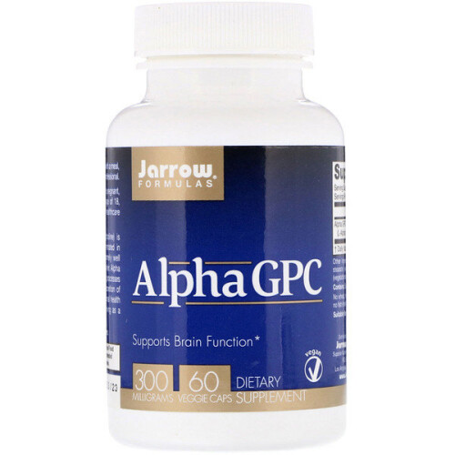 Jarrow Formulas, Alpha GPC, 300 mg, 60 Veggie Kapszula