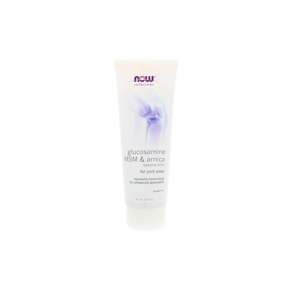 Now Foods , Glucosamine, Msm & Arnica, Liposome Lotion, 8 Fl Oz (237 Ml)
