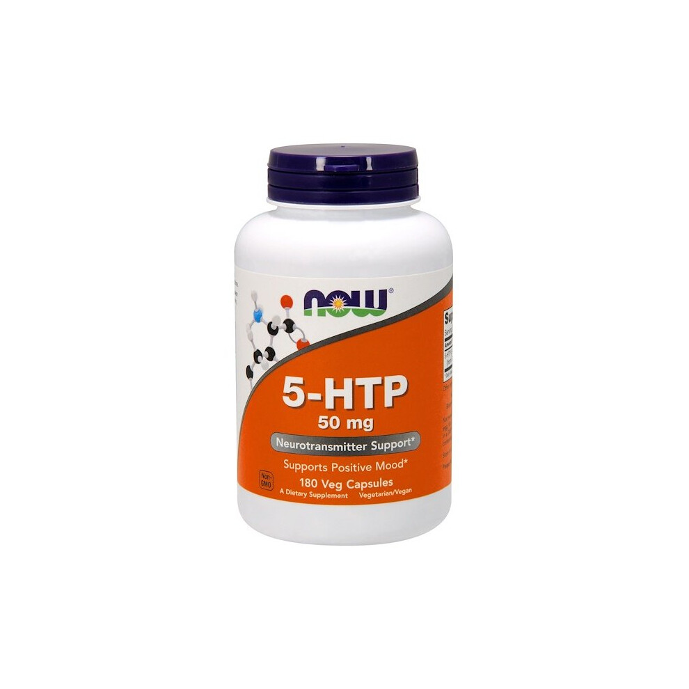 Now Foods , 5-Htp, 50 Mg, 180 Veg Capsules