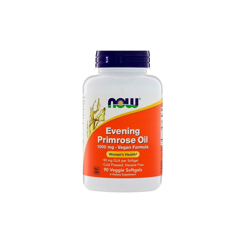 Now Foods, Evening Primrose Oil, 1000 mg, 90 Veggie Softgels