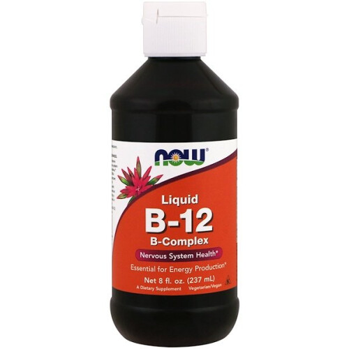 NOW Foods NOW Foods, B-12 Liquide, Complexe B, 8 fl oz (237 ml)