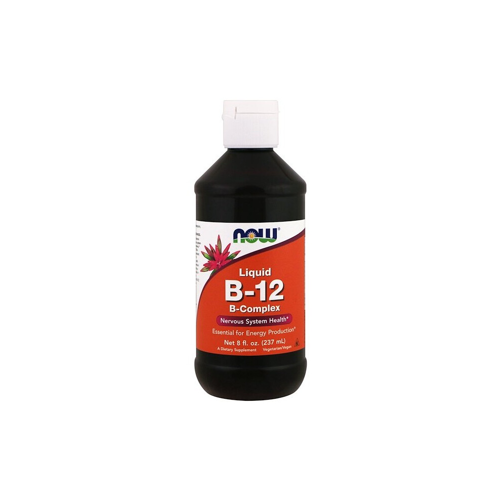 Now Foods, Liquid B-12, B-Complex, 8 fl oz (237 ml)