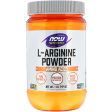 NOW Foods, Sport, L-Arginin pulver, 1 lb (454 g)