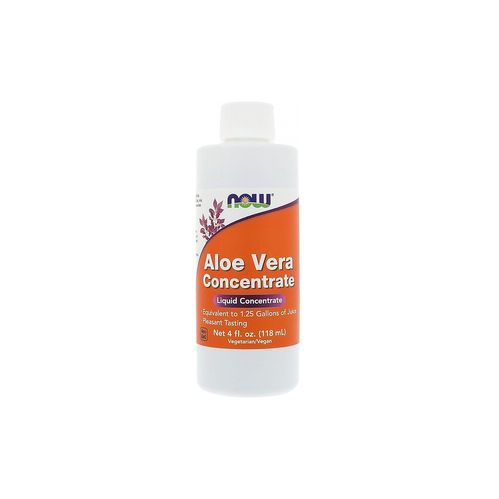 Now Foods , Aloe Vera Concentrate, 4 Fl Oz (118 Ml)