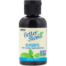 NOW Foods, Better Stevia, Zero-Calorie Vloeibare Zoetstof, Glyceriet, 2 fl oz (59 ml)
