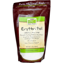 NOW Foods, Alimento Real, Eritritol, 1 lb (454 g)