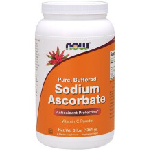 NOW Foods, Natrium Askorbaatti Pöly, 3 lbs (1361 g)