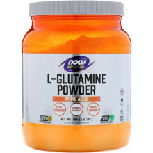 NOW Foods, Sport, Pudra L-Glutamină, 2,2 lbs (1 kg)