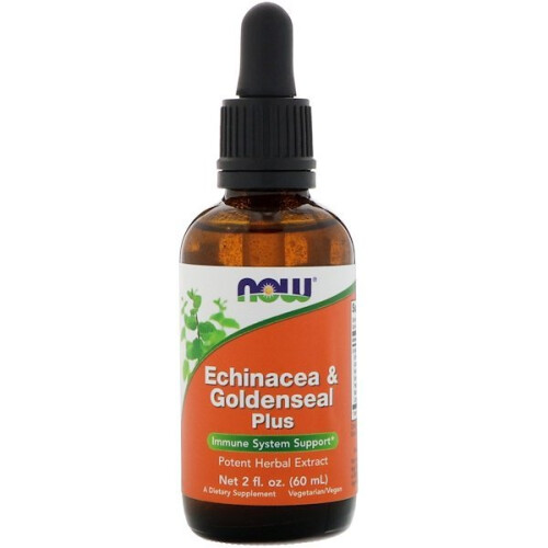 NOW Foods NOW Foods, Echinacea & Goldenseal Plus, 2 fl oz (59 ml)
