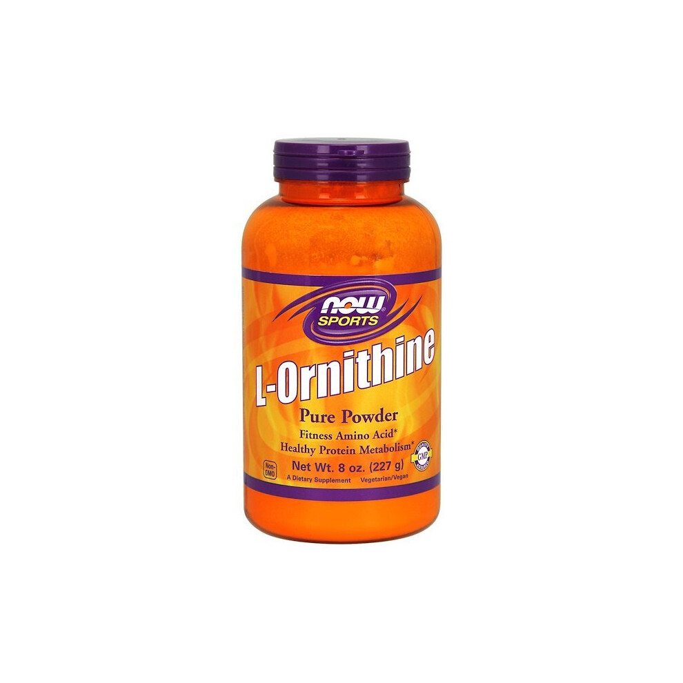 Now Foods , L-Ornithine Pure Powder, 8 Oz (227 G)