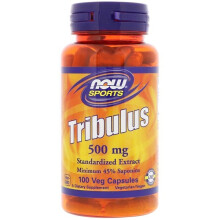 NOW Foods, Sports, Tribulus, Gezondheid voor Mannen, 500 mg, 100 Veg Capsules
