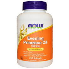 NOW Foods, Avondprimulaolie, 500 mg, 250 Zachte Capsules