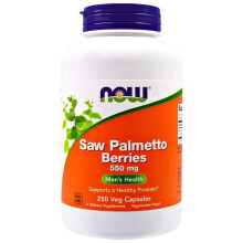 NOW Foods, Palmetto Bær, 550 mg, 250 Vegansk Capsler