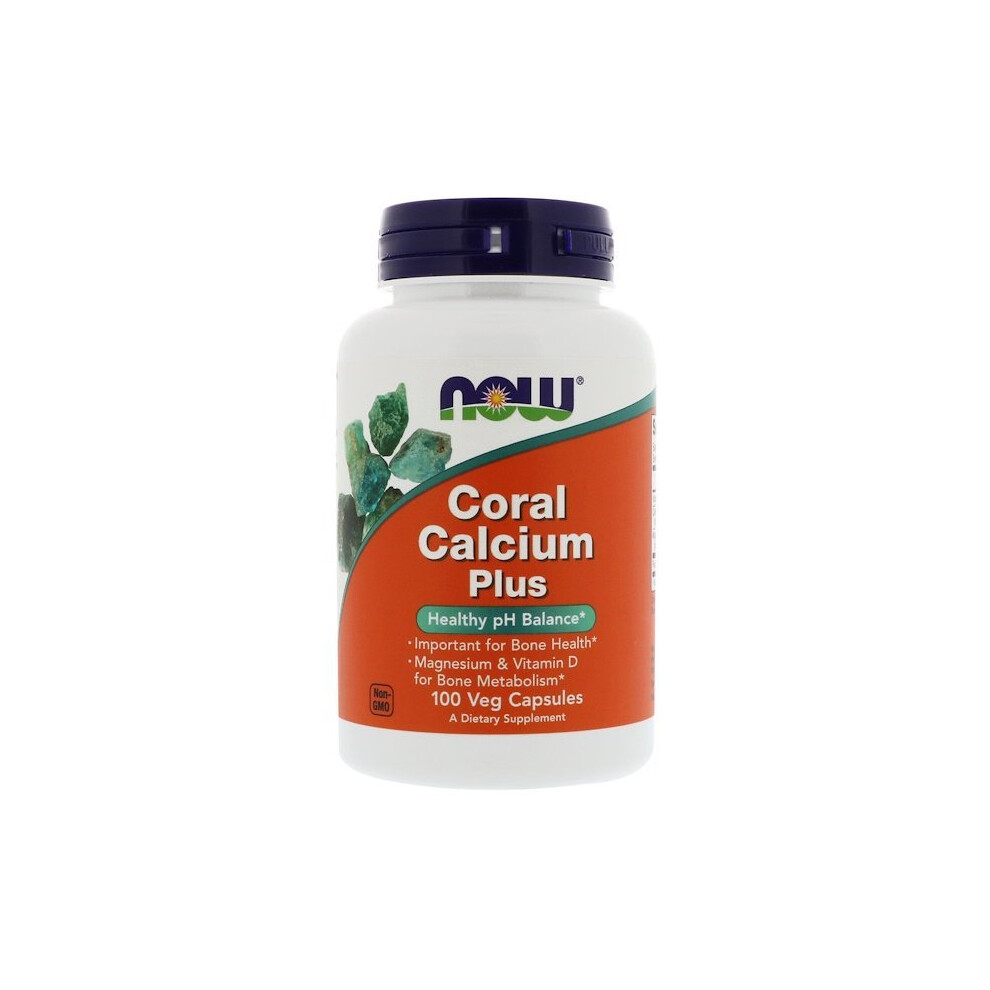 Now Foods, Coral Calcium Plus, 100 Veg Capsules