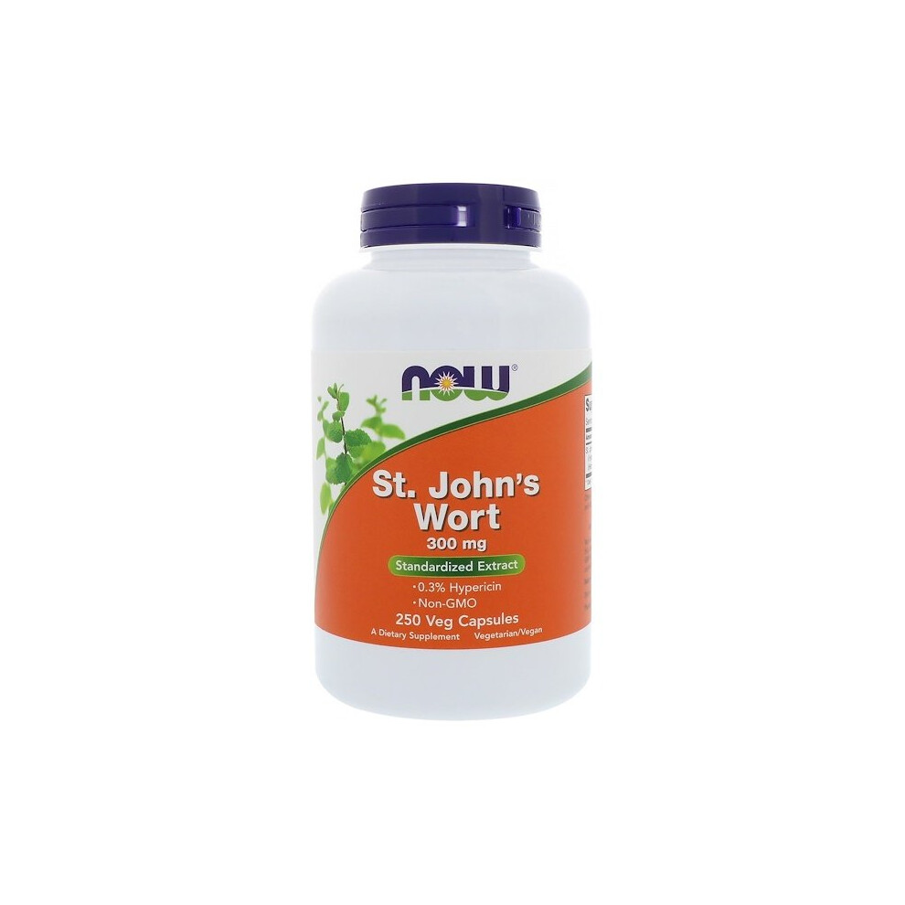 Now Foods, St. John's Wort, 300 mg, 250 Veg Capsules