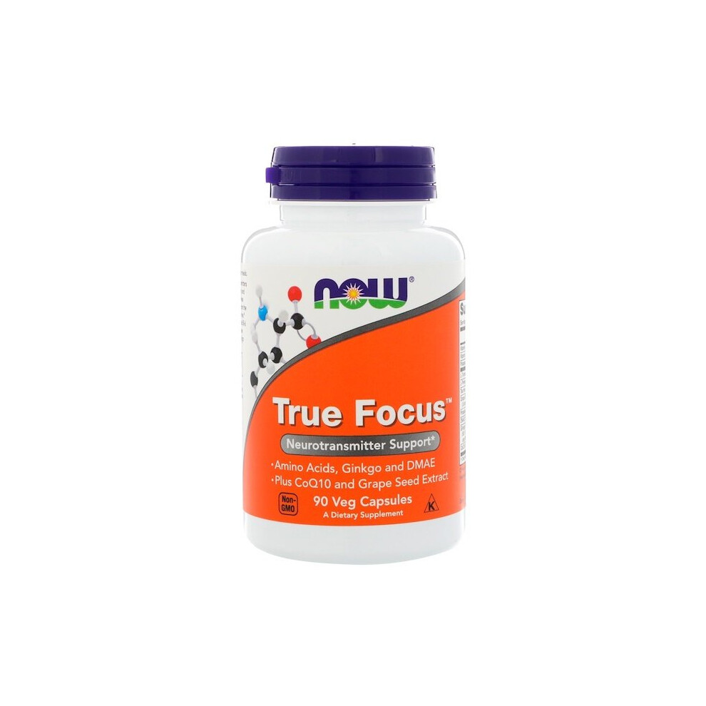 Now Foods, True Focus, 90 Veg Capsules