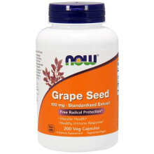 NOW Foods, Grape-Seed, 200 vegane Kapseln