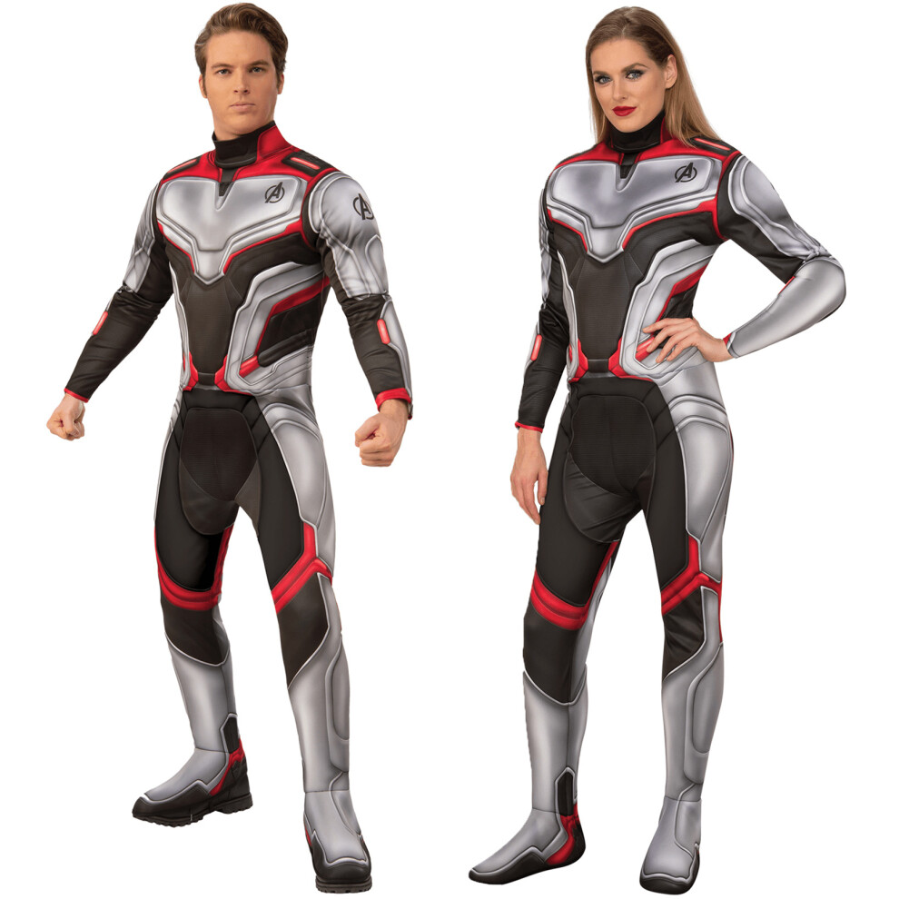 (Standard) Official Avengers Endgame Superhero Team Suit Costume