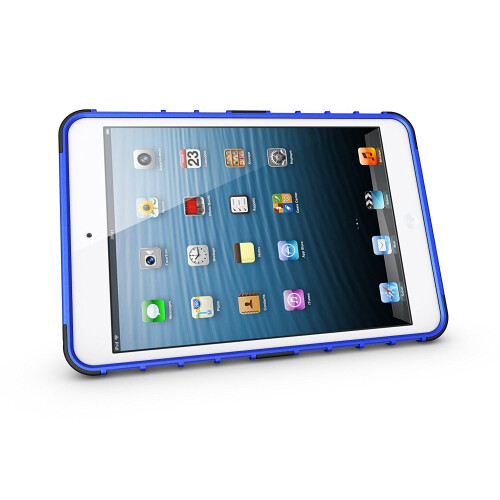 (Blue) For iPad Mini 4 Tough Quality ShockProof Case 1