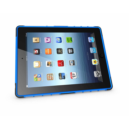 (Blue) For iPad 2/3/4 Tough Quality ShockProof Case Cover 1