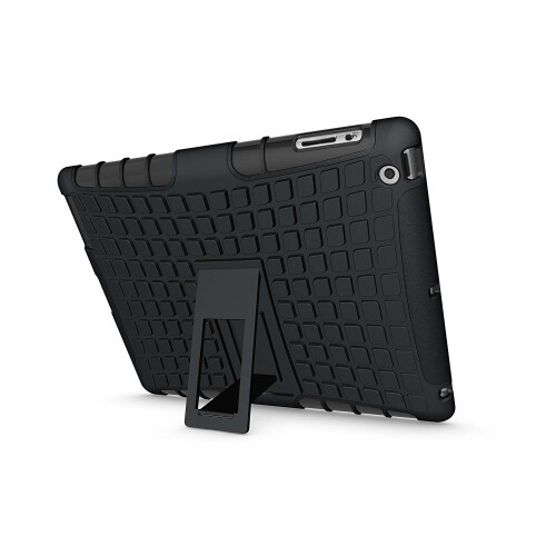(Black) For iPad 2/3/4 Tough Quality ShockProof Case Cover 2