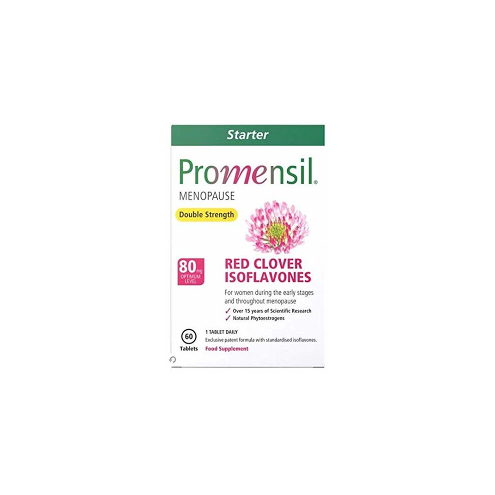 Promensil Menopause Starter Double Strength Red Clover 80mg 60 Tablets