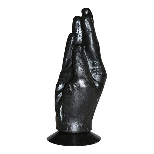 Hand Black  Dildo Dildo Anal - All Black