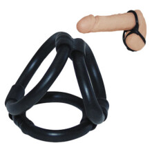 Tri-ring penisbur
