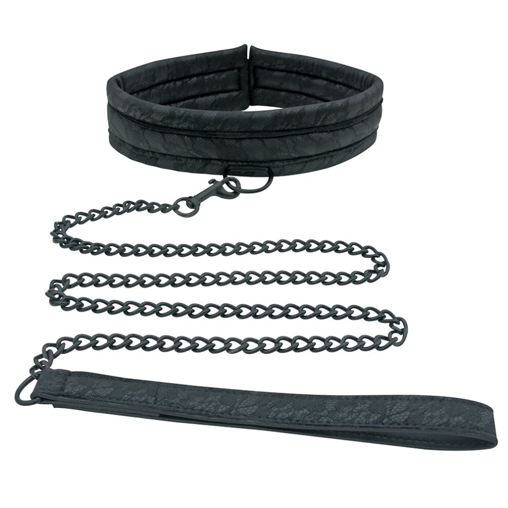 Midnight Lace Collar And Leash