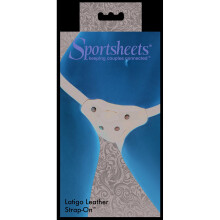 Sportsheets Strap On - Latigo Leather Strap-On