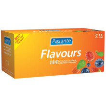 MIX PASANTE Lote de 24 preservativos perfumados 6 variedades diferentes