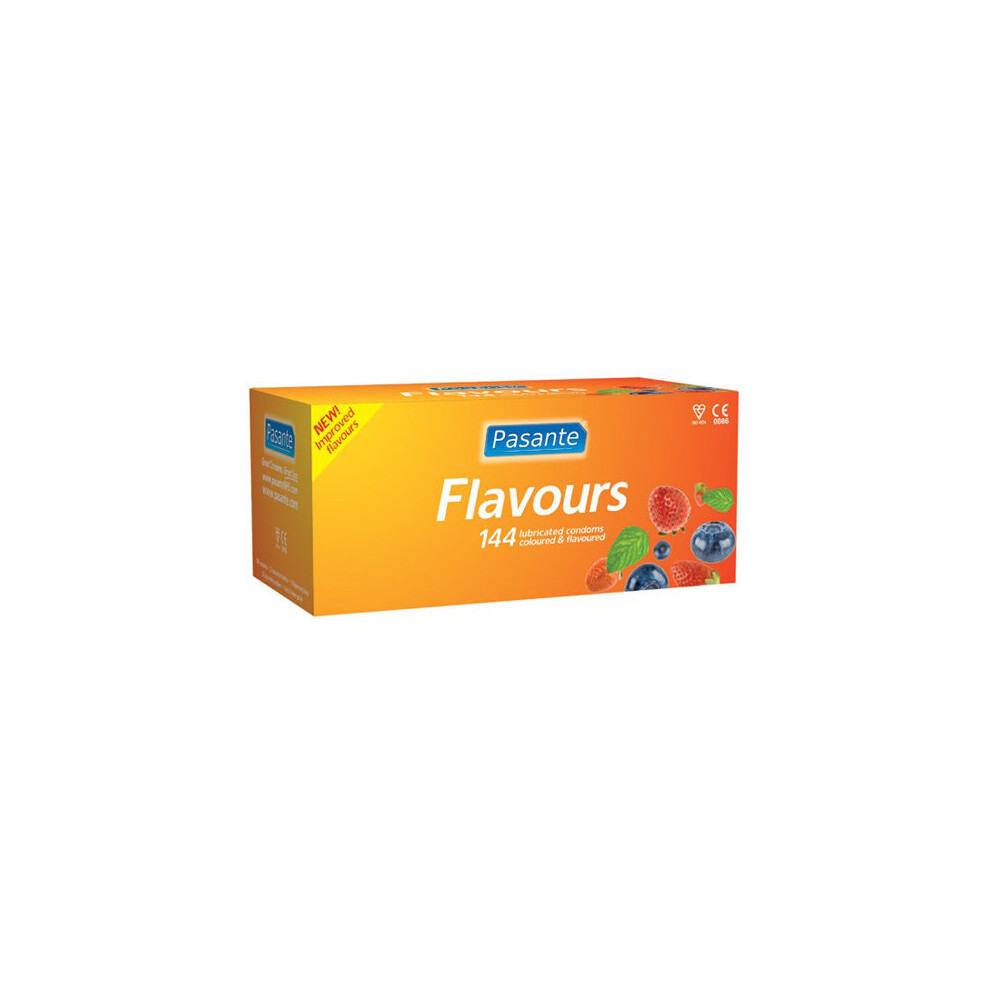 Pasante Flavours Condoms 144Pcs Pharmacy Condoms