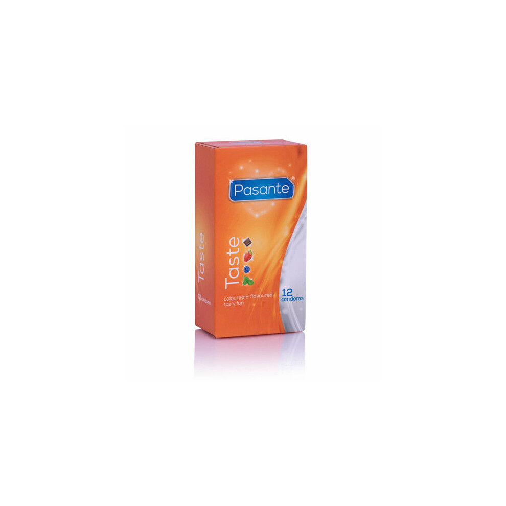 Pasante Taste Condoms - 12 Condoms  Pharmacy Condoms - Pasante