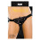 Sportsheets Strap On - Vibrating Velvet Strap-On - Black 1