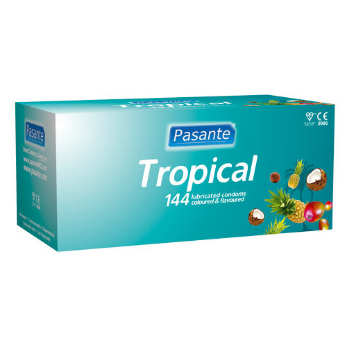 Pasante Pasante Tropical condoms 144pcs  Pharmacy Condoms - Pasante