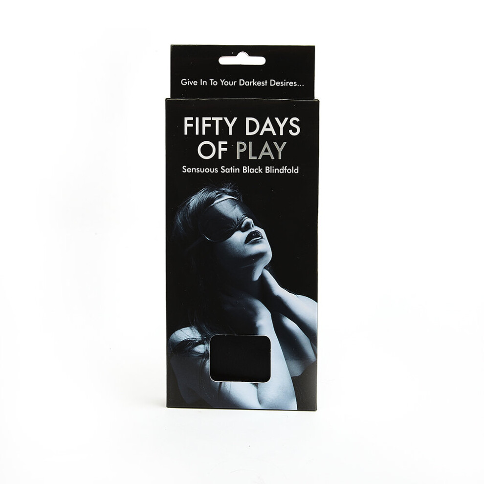 Cc Games And Novelties Black Fifty Days Of Play - Blindfold (Black)