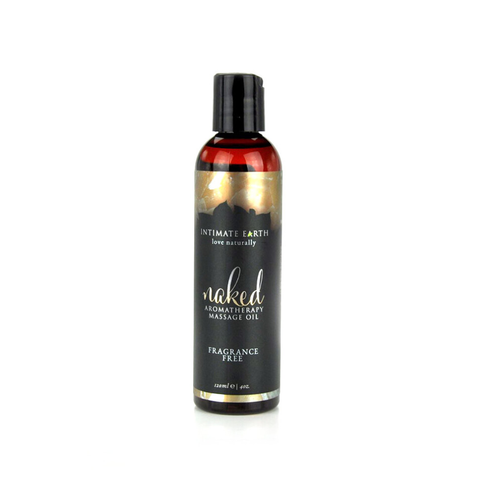 Intimate Earth Naked Aromatherapy Massage Oil - Unscented 120Ml