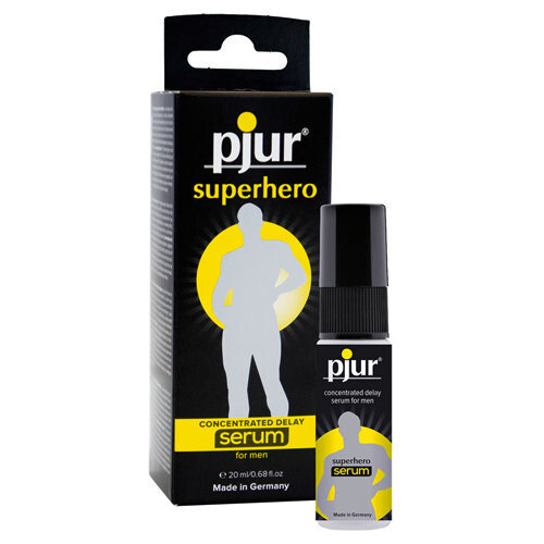 Pjur superhero delay serum  Pharmacy Delay Orgasm - Pjur