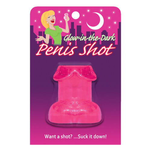 Kheper Games Glow in the Dark Penis Glas