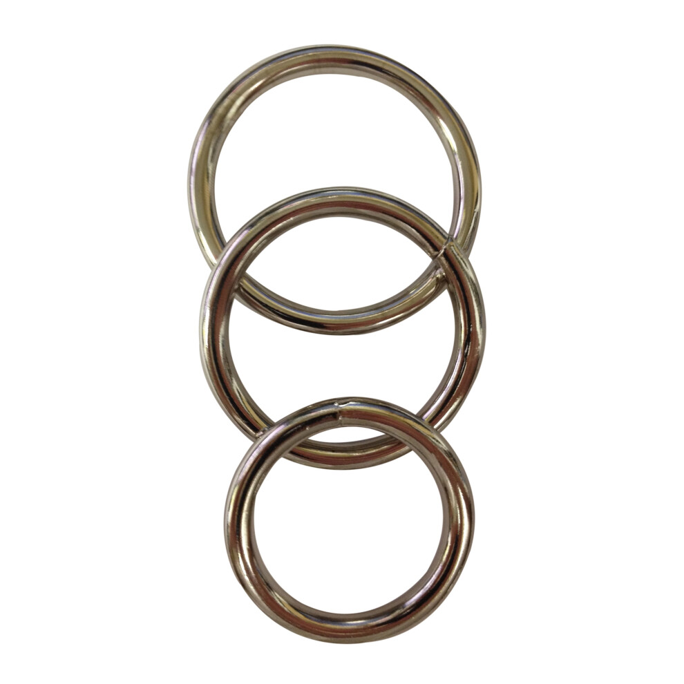 Sportsheets Metal O-Ring 3 Pack