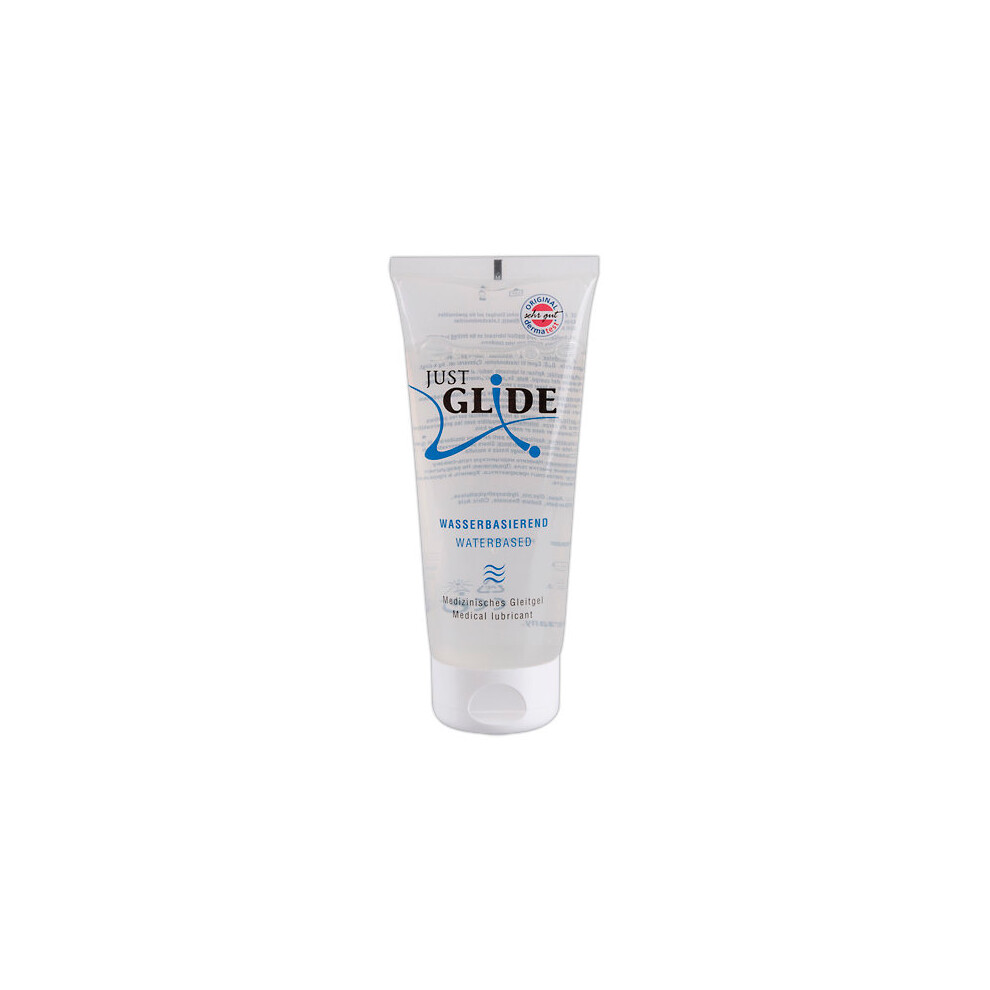 Just Glide Waterbased 200 ml  Pharmacy Lubricant - Just Glide