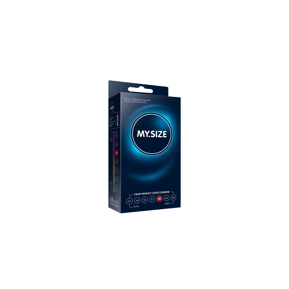 My.size 60 Mm 10Pcs Pharmacy Condoms