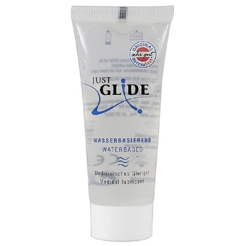 Just Glide Waterbased 20 ml  Pharmacy Lubricant - Just Glide