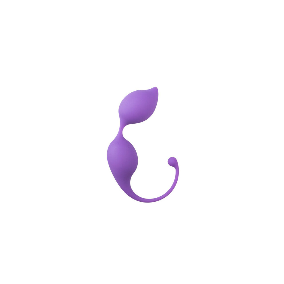 Curved Kegel Balls - Purple  Toys for ladies Geisha Balls - Easytoys Geisha Collection