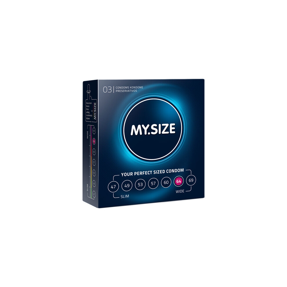 My.size 64 Mm Condoms - 3-Pack (Pharmacy)