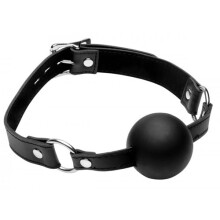 XL Silicone Ball Gag  BDSM Whips and Ball Gags - Strict