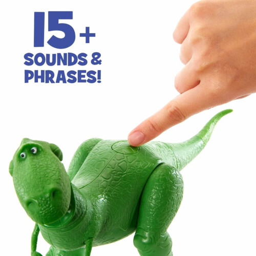 Mattel Toy Story 4 Figure - True Talkers - Talking Rex 2