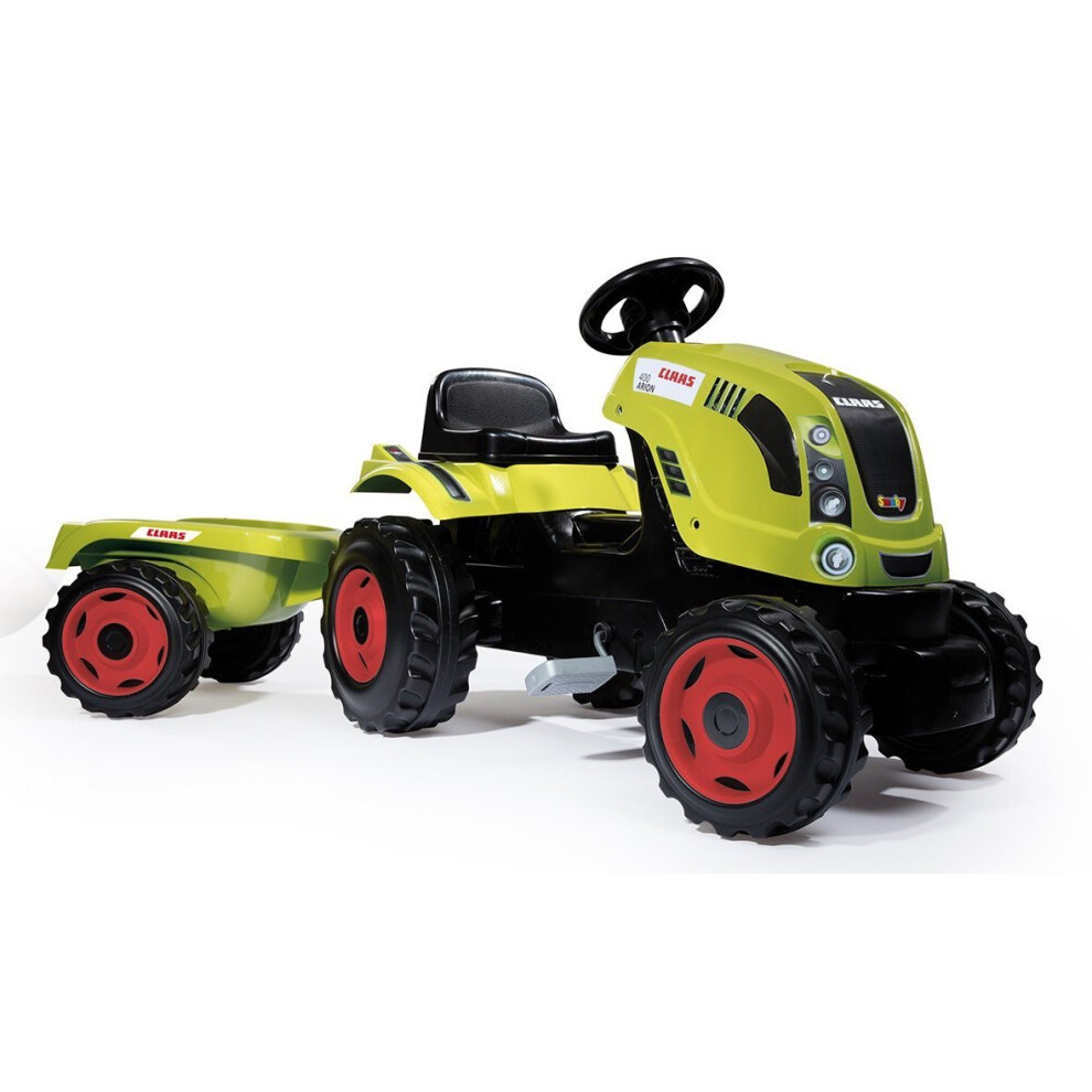 Smoby 710114 New Claas Tractor Peddle Powered Ride On