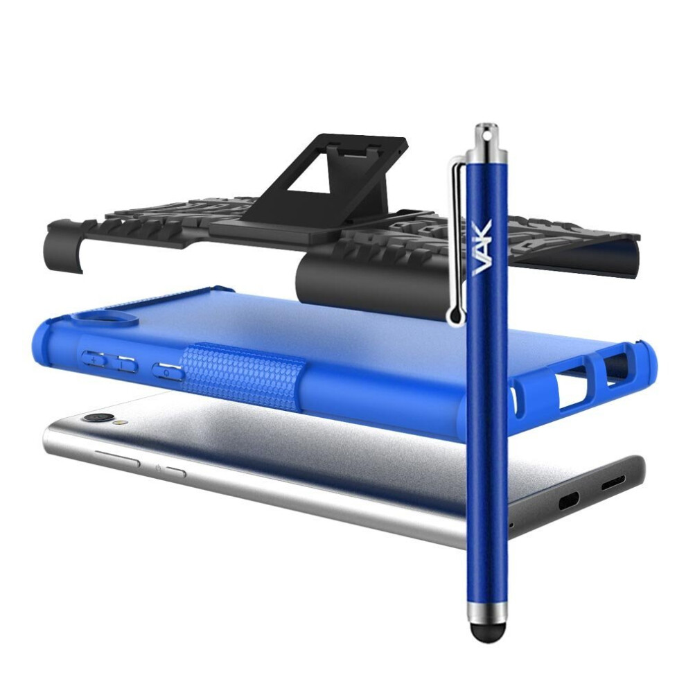 blue--for-xperia-l1-tough-shockproof-armour-case-cover